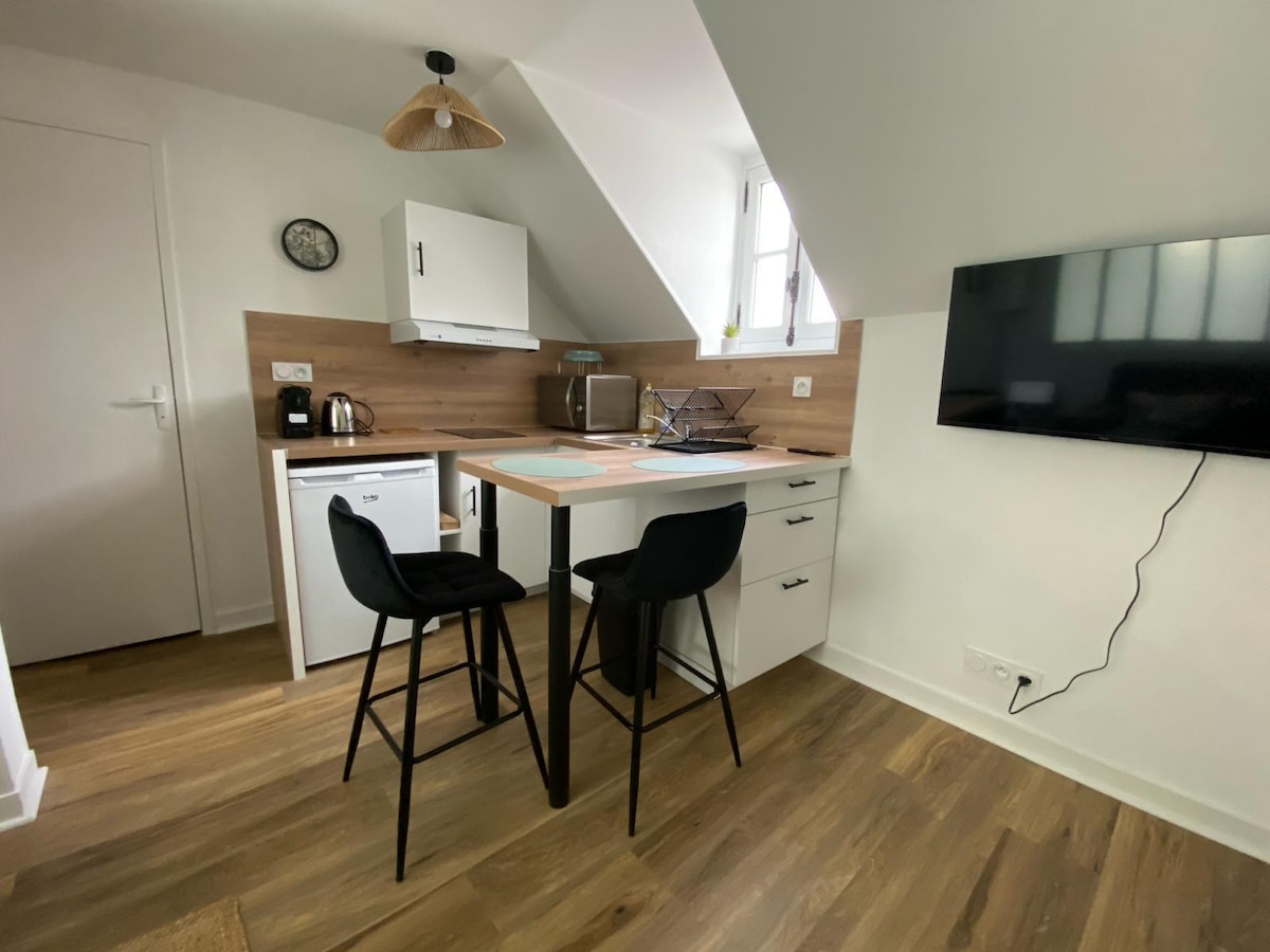 Cœur de Laval: Charmant 2 pièces — Détail de la décoration